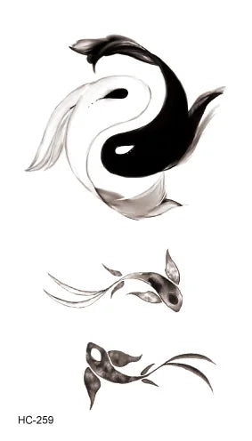 Waterproof 100 Different Cat Dog Deer Tattoo Designs for Women Men Body Art Colorful Black Fake Arm Hands Animal Tattoo Stickers