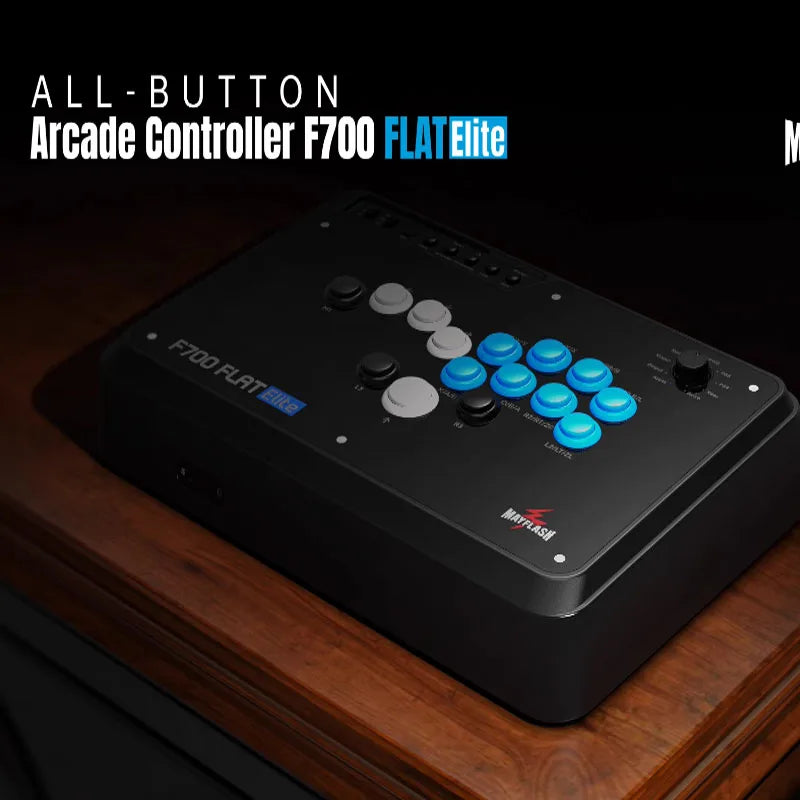 Mayflash F700Flat Elite Supports for PS5/Xbox/PC/Switch Mobile Wireless Hitbox Arcade Joystick