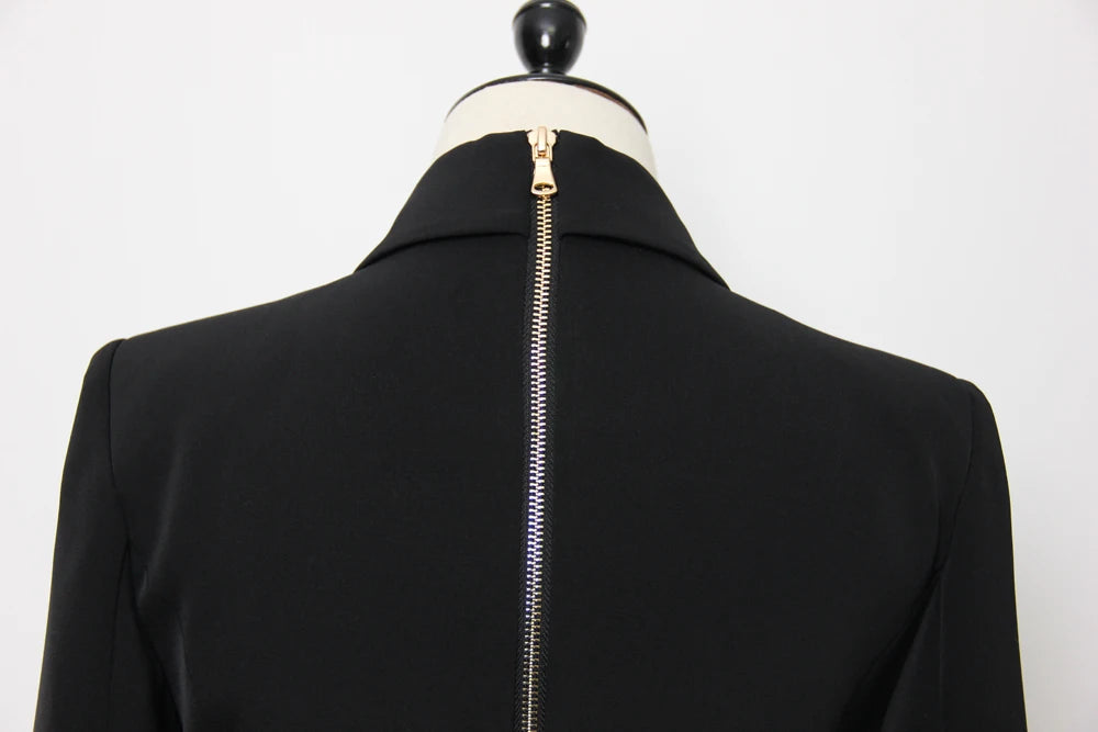 Suit Skirt Spring And Autumn New Temperament Ladies High-quality Waist And High Goddess Professional Suit Dress Jacket Female