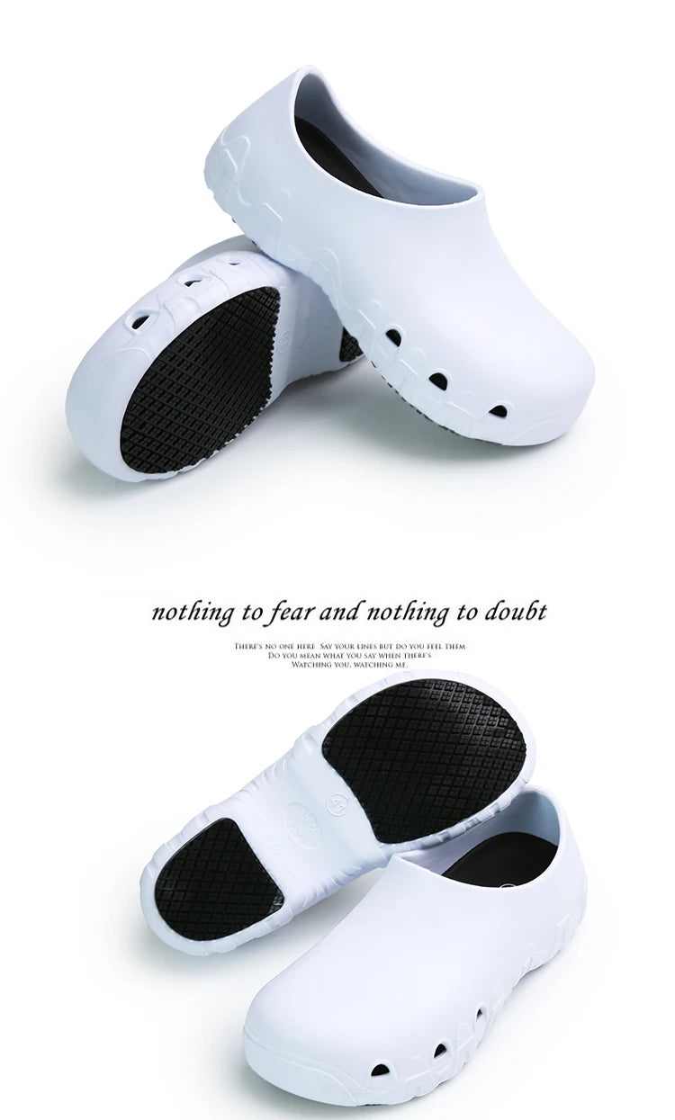 Greatshoes Adult Unisex Clogs,Anti Slip Chef Shoes,Unisex Adult Classic Clogs,Shoes for the Kitchen,Medical Working Shoes