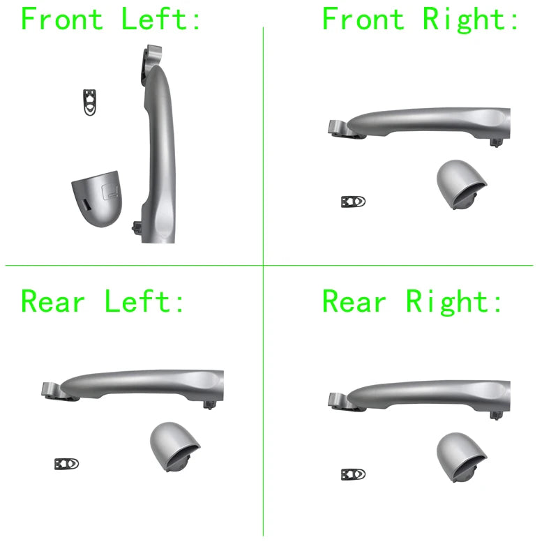 1PC Car Parts Inside Interior Opening Door Handle for Renault Fluence OEM 806715396R 806713870R Front Rear Left Right 4 Doors