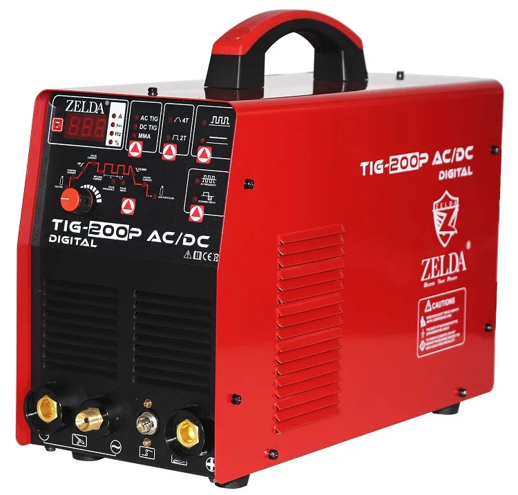 Zelda 220v Aluminum Tig Welding Machine Portable Soldadora Inverter Tig Ac Dc Poste a Souder Tig