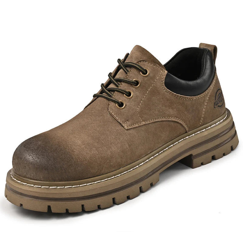 Factory Supply Accept OEM Service Pure Genuine Leather Oxford British Style Business Office Men Leather Dress Working Shoes