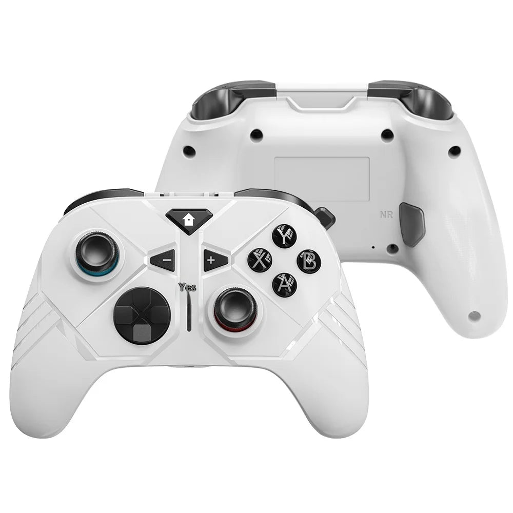 Dual Mode 2.4GHz Wireless Joystick Gamepad Game Wheel Steering Vibration Compatible Switch PC Android IOS for PS5 BT for PS5 Gam