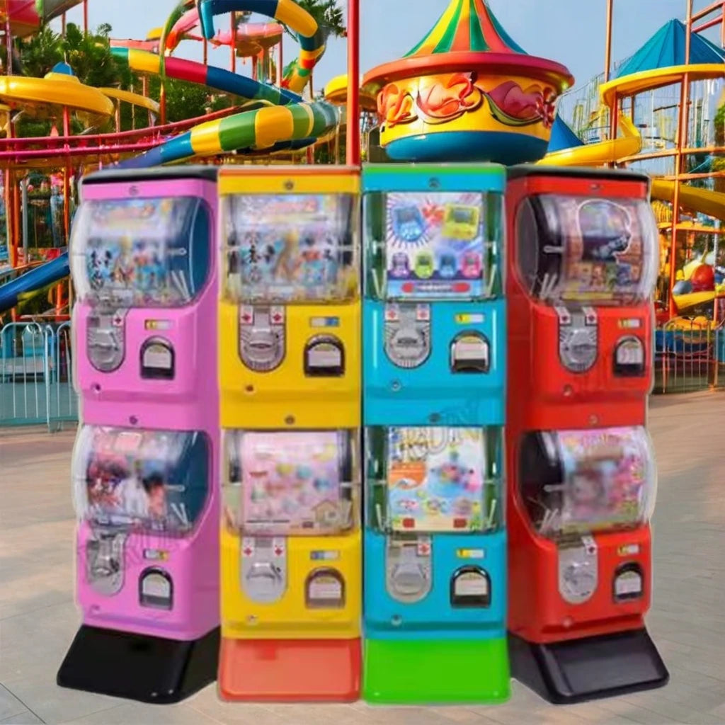 Children's  Toy Prize Machine Japanese-Licensed Capsule Vending 6 Years Shopping Mall Amusement Metal Plastic Coin