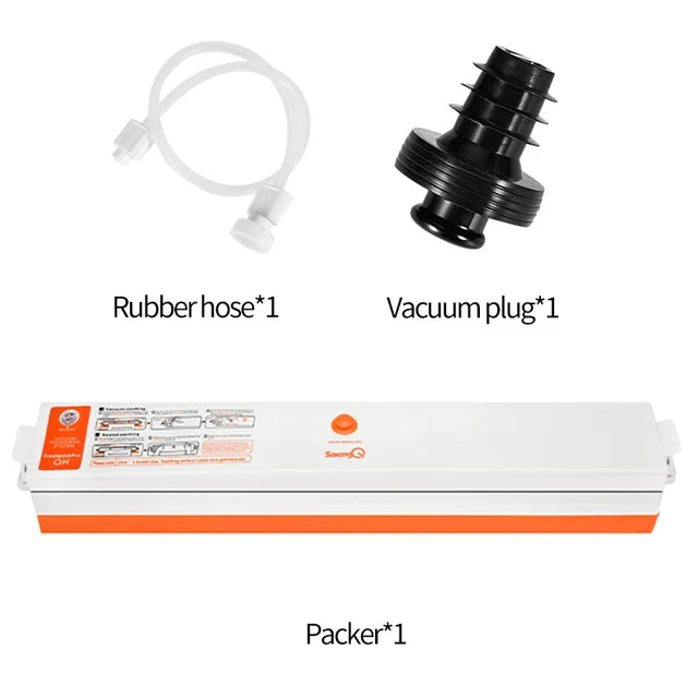 SaengQ Vacuum Sealer Packaging Machine Including 15pcs For Home Kitchen  Food Saver Bags Commercial Vacuum Food Sealing