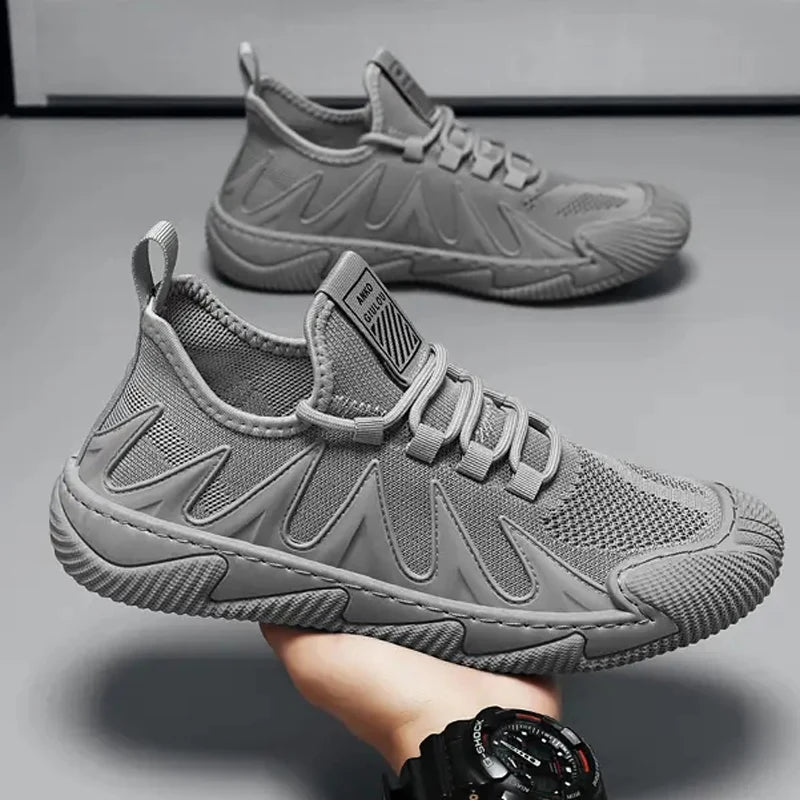 Hot Sale Sport Shoes Men Skateboard Walking Style Customized New Fashion Casual Summer Breathable Working Shoes