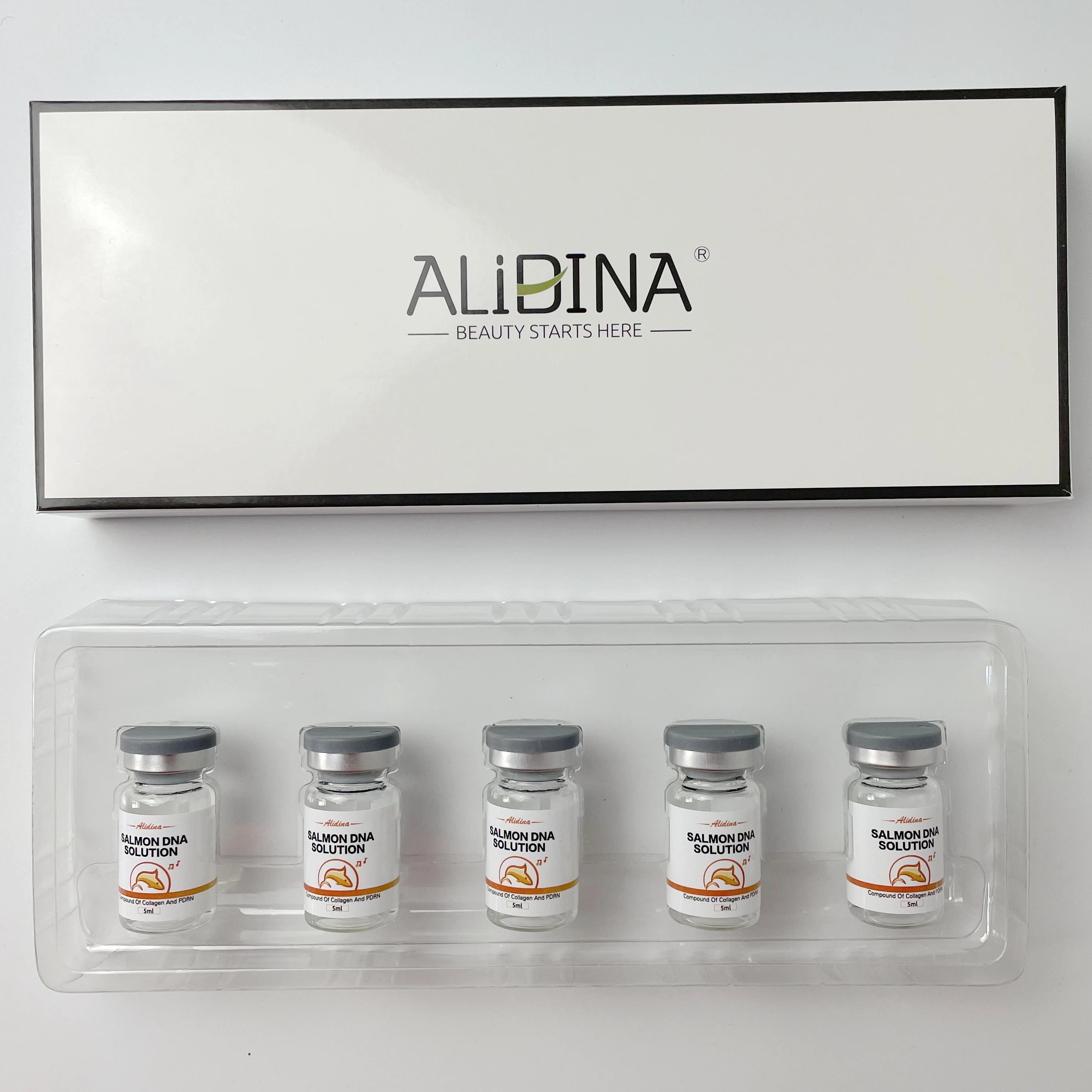 GZ Salmon DNA Serum Collagen Solution and Tool for Acne-Prone Skin & Dark Spot Correction Wrinkle Face for USA Beauty Salon