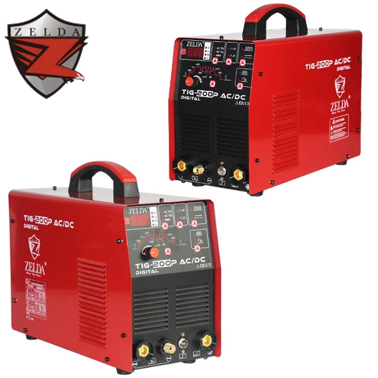 Zelda 220v Aluminum Tig Welding Machine Portable Soldadora Inverter Tig Ac Dc Poste a Souder Tig