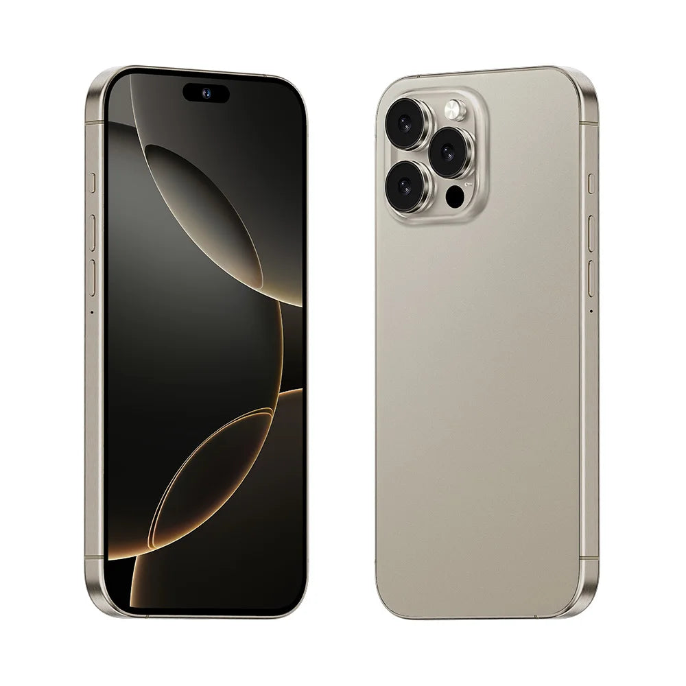 New Mobile I Phone 16 Pro Max 5G Smartphone Smart Phone I16 14 16 1T Cheap Smart Telephone for I16 Cellphone