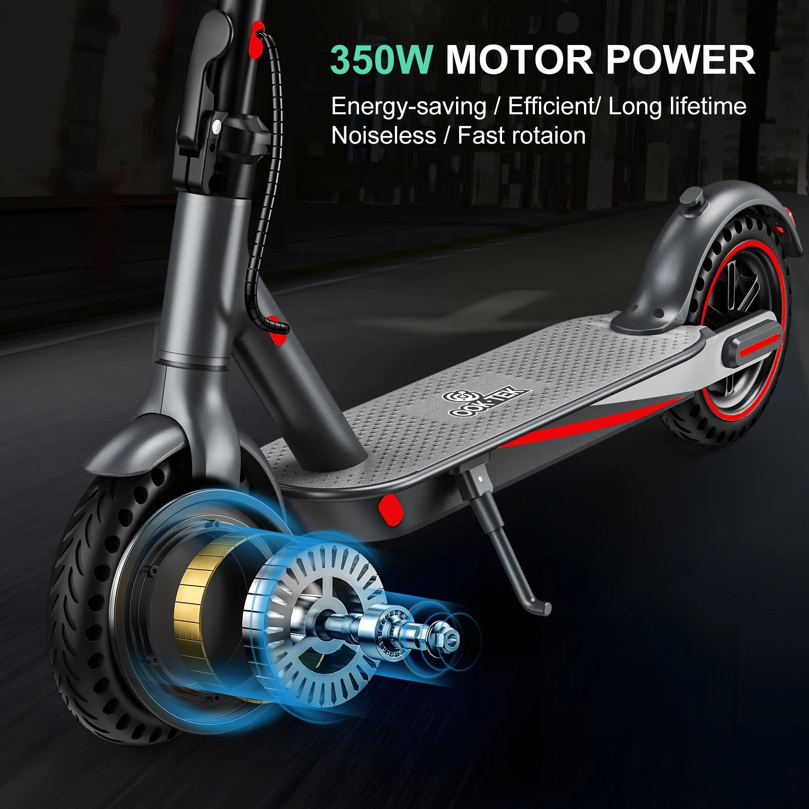 Best Selling 350w Self-balancing Electric Scooters E Scooter Moped Electrico Foot Kick Foldable Electric Mobility Scooter for Ad