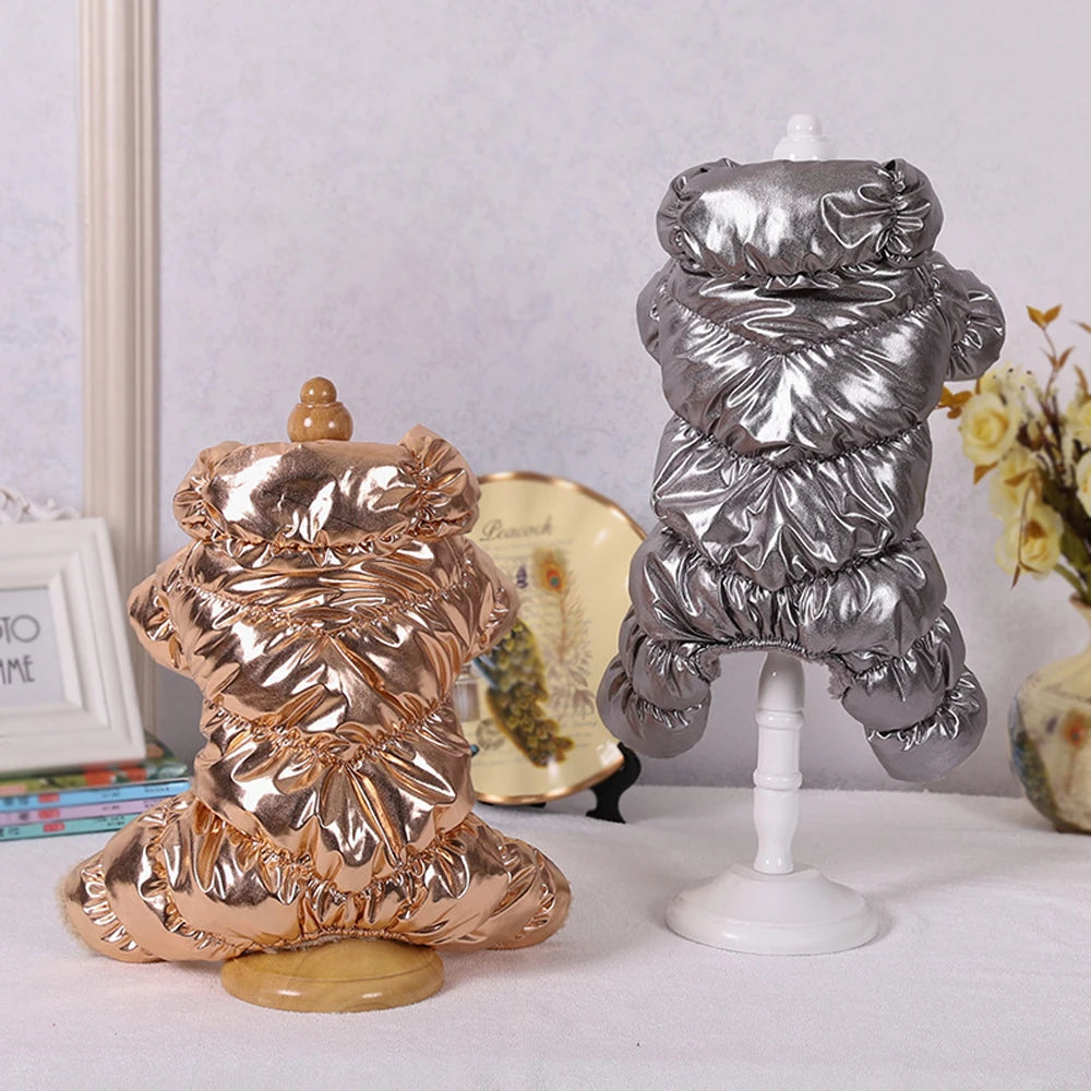 Clothes For Small Medium Dogs Winter Pet Coat Waterproof Dog Jackets Jumpsuit Warm Fleece Chihuahua Yorkshire Clothing Overalls