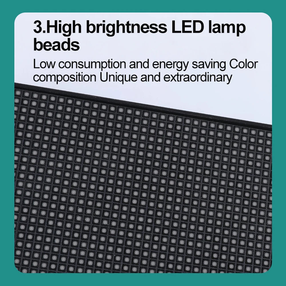 Smart Car Rear Window Led Lights Factory Car Led Display Rear Windshield Screen 2025 Hot Led Car Screen Supplier Wholesale