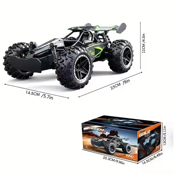 1:18 Mini RC Racing Off-Road Monster Truck 2.4Ghz Remote Control 15KM/H Drift Charger Assembly Required Boys' Racing Toys