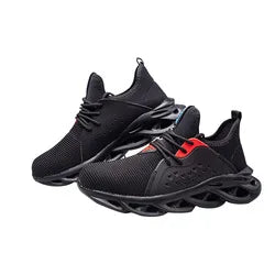 Men's High Quality Genuine Leather Working Shoes PU Mesh Insole Waterproof Safety Features for Spring Summer Winter Autumn