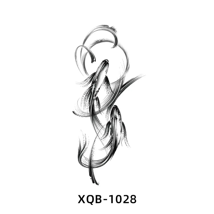 2025 New Waterproof Color Butterfly Flowers Temporary Tattoo Sticker Wholesale Arm/Chest Tattoo Decal for Body Application