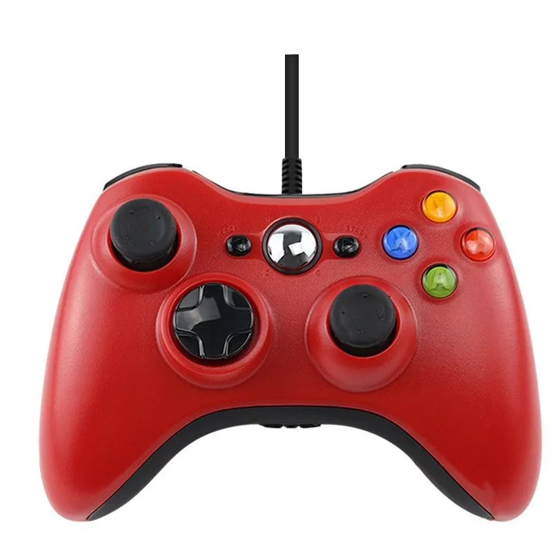 USB Wired Controller for X Box 360 /360 Slim Gamepad Joypad Joystick for XBO X360 Console for PC Windows