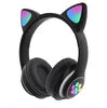 HiFi Universal Cute RGB  Wireless Headphones STN28 Cat Ears Wireless Headphone Stereo Music Light up Gaming Headset with Mic