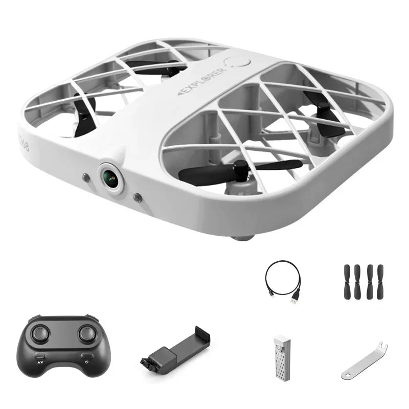 JHD H107 8K 4K Mini Drone FPV Wifi with Camera Helicopter  Quadcopter Remote Control Aircraft Easy Control Drones Children's Toy
