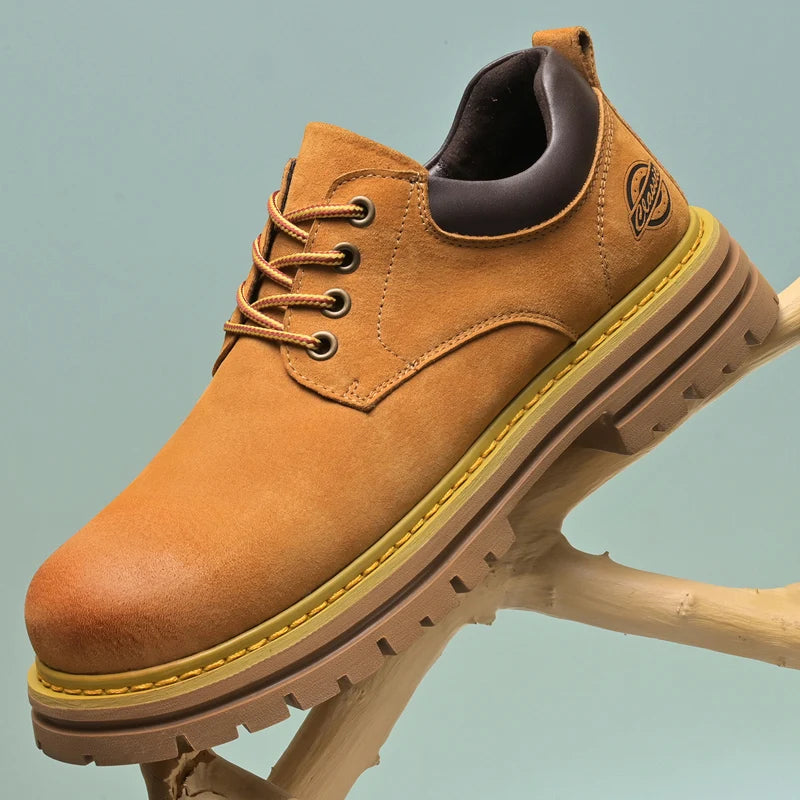 Factory Supply Accept OEM Service Pure Genuine Leather Oxford British Style Business Office Men Leather Dress Working Shoes