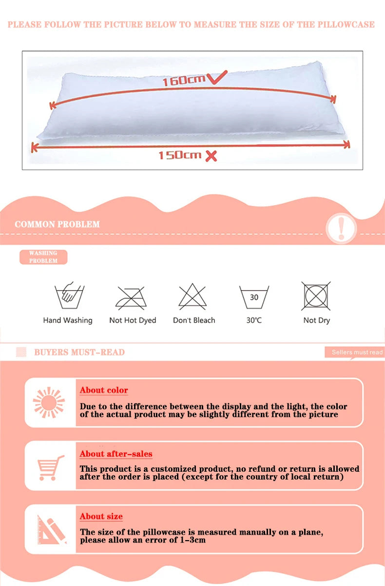 غطاء داكيماكورا لـ Camp Buddy Aiden Flynn، غطاء وسادة كامل الجسم، غطاء بالحجم الطبيعي، غطاء وسادة أنمي أوتاكو، أغطية وسائد للنوم