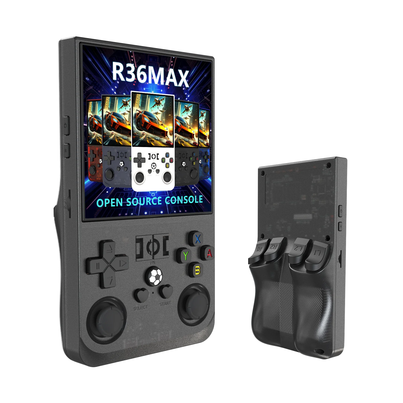 2025 Hot Selling R36 MAX Handheld Retro Games Console 4 Inch Portable Gaming Entertainment Device Children's Gifts