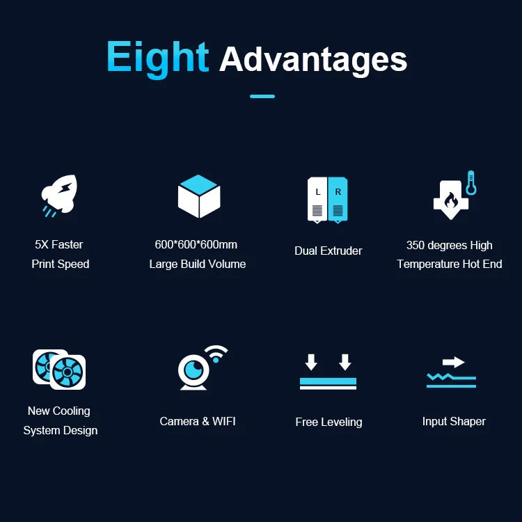 MD-600D Large Format Special Offer 600*600mm Life Size Animal Sculpture 3d Car Parts Printer