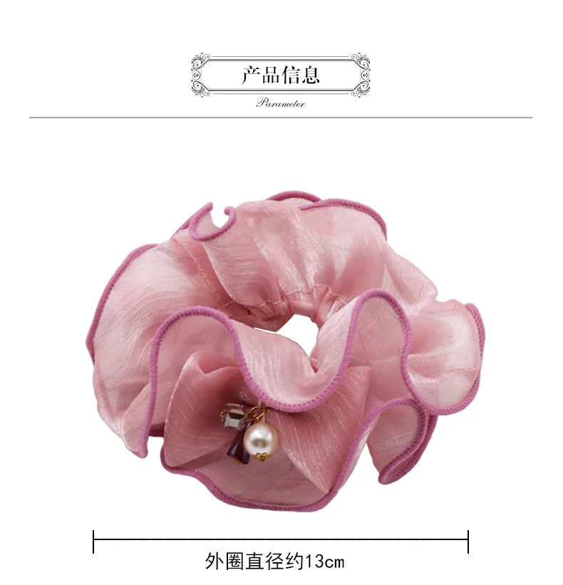 Élastique pour cheveux Fleur