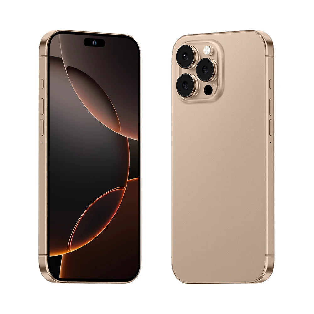 New Mobile I Phone 16 Pro Max 5G Smartphone Smart Phone I16 14 16 1T Cheap Smart Telephone for I16 Cellphone