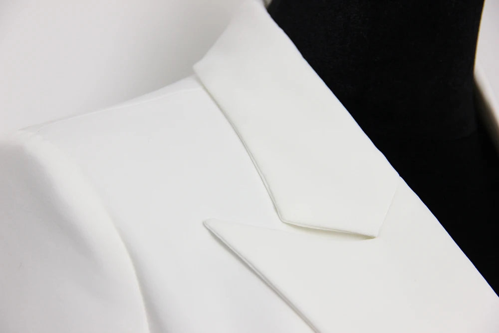 Suit Skirt Spring And Autumn New Temperament Ladies High-quality Waist And High Goddess Professional Suit Dress Jacket Female