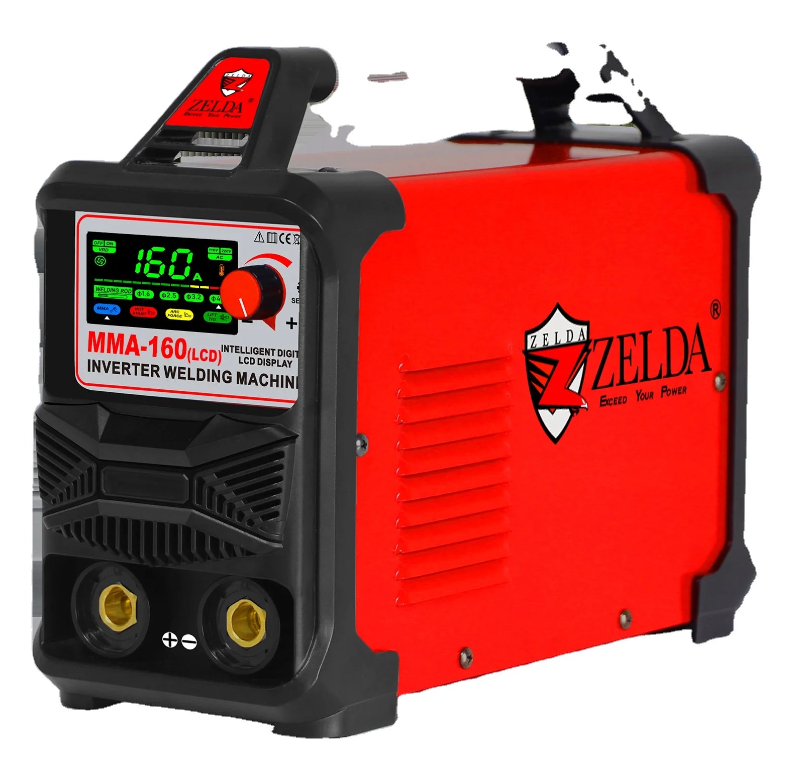 Portable Inverter Mma 120 Welding Machine Digital 120A MMA Stick Welder LCD Poste a Souder