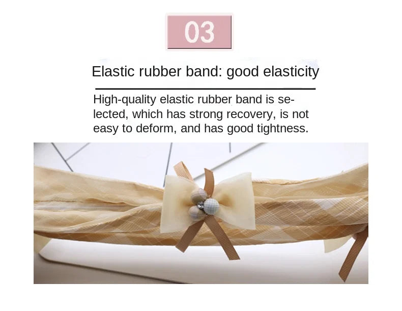 Élastique pour cheveux Fleur