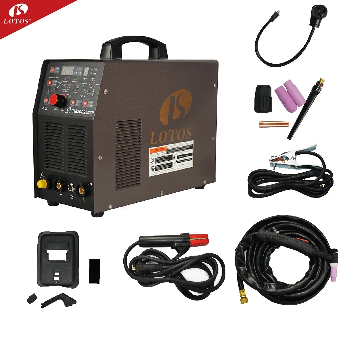 Lotos Tig Weldder 200a 110v 220v Poste a Souder Tig Aluminum Pulse Welding Machine Soldador Ac Dc Tig
