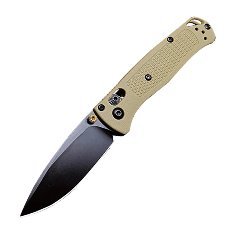 BM 533/535 Folding Knife S90V Blade Nylon Glass Fibre Handles Sharp Field Hunting Knife Survival Tactical Tool with Pocket Clip