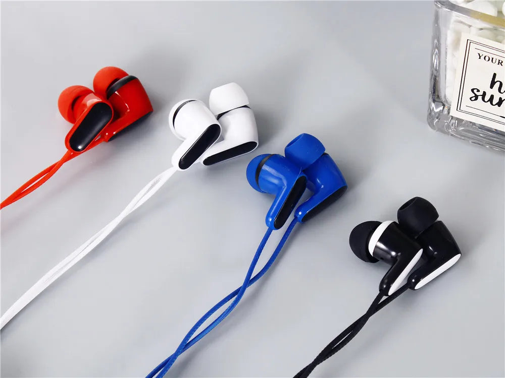 High Quality CY-081 Wired Earphone Stereo Universal Sports In-Ear Headphone with Mini Microphone 3.5mm Bass Music Headset