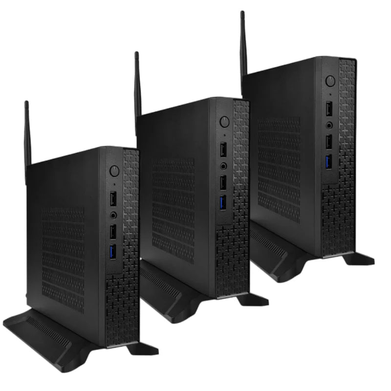 Professional Industrial Gaming Mini PC Portable Home Pocket Size Computer with AU/US Plugs New Condition for Home & Office Use