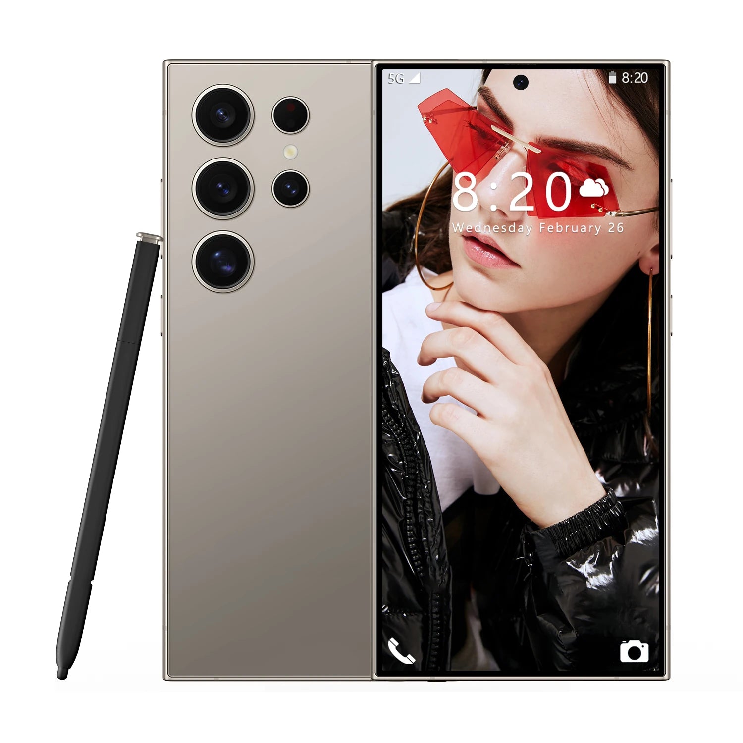 2025 New Low Price S25 ultra S24 Celulares Original 5g Face Unlock Telephone 16GB+1TB Full Display Cell Android Mobile Phone