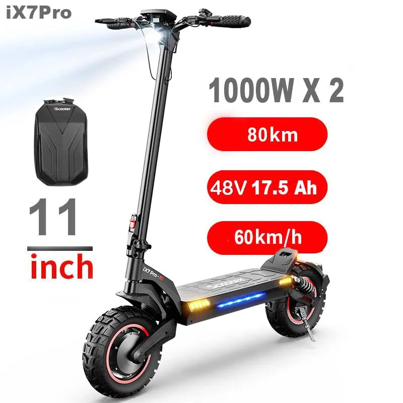 IScooter Complete Series Electric Kick Scooter Two-Wheel Mobility Scooter for Adults
