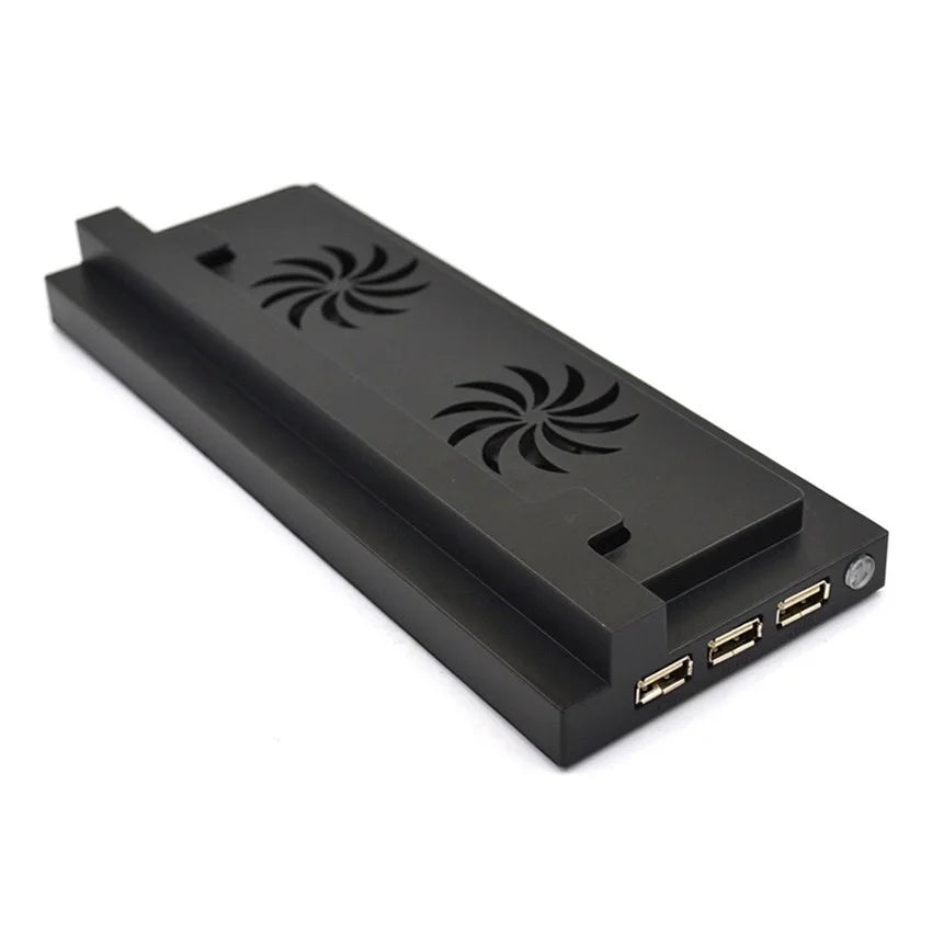 New Product Abs Cooling Fan for X-box One S with 3 USB Docks Console  Stand of X-box One Slim