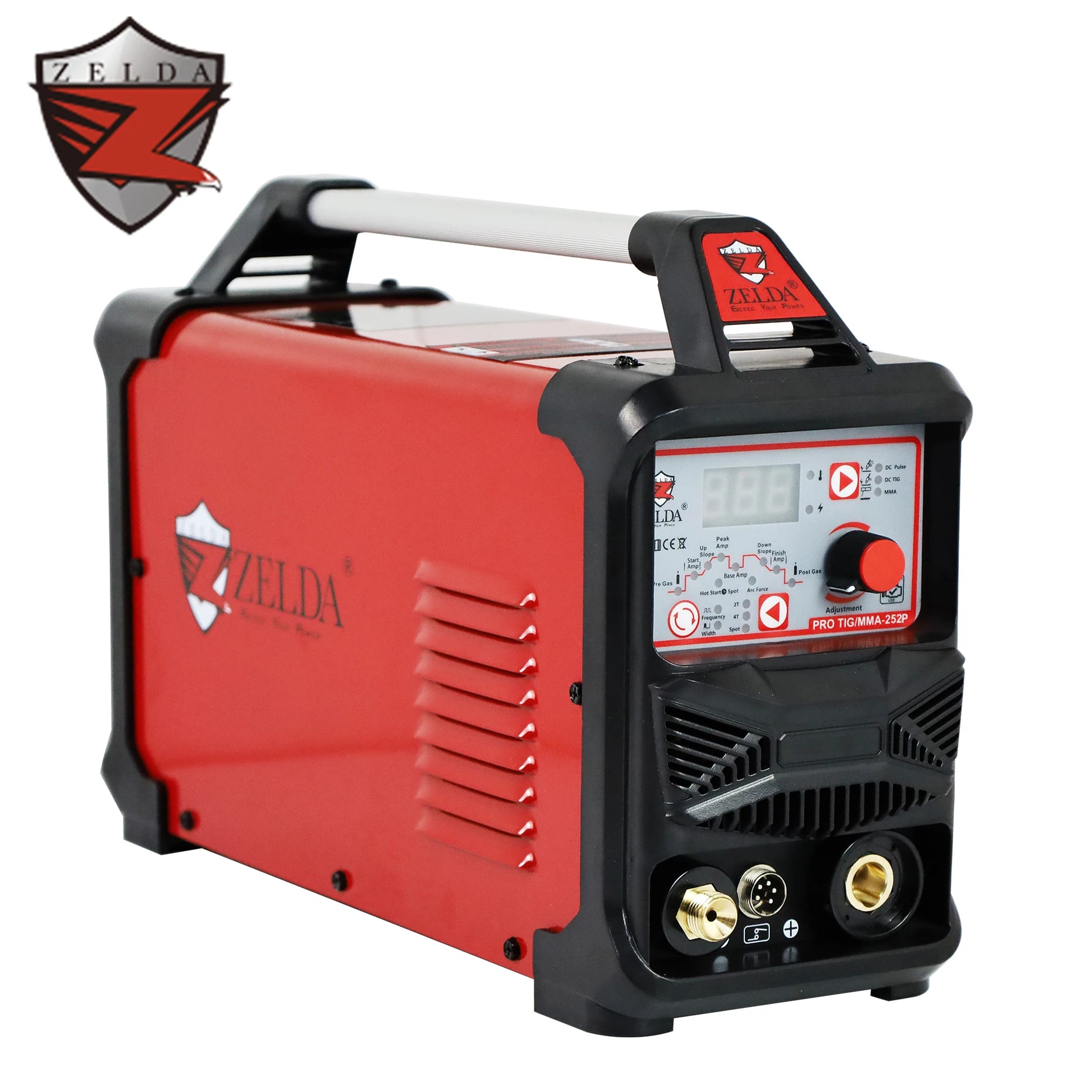 High Quality Pulse Arc Welders 110v 220v Dc Motor Inverter Poste a Souder Tig 250 for Stainless Steel