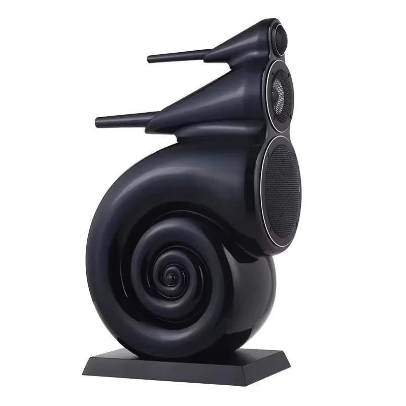 Big Nautilus 8-inch HiFi Passive Tower Speaker Home Theater Sound System Speaker 3-frequency Good Sound Speaker