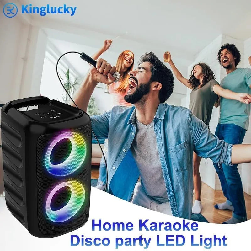Best Selling Kinglucky BT Radio Speaker HY-3317 Wireless Speaker High Power US Local Store Home Karaoke Wireless Speaker