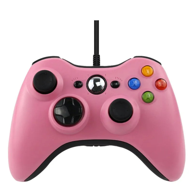 USB Wired Controller for X Box 360 /360 Slim Gamepad Joypad Joystick for XBO X360 Console for PC Windows