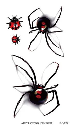 Waterproof 100 Different Cat Dog Deer Tattoo Designs for Women Men Body Art Colorful Black Fake Arm Hands Animal Tattoo Stickers