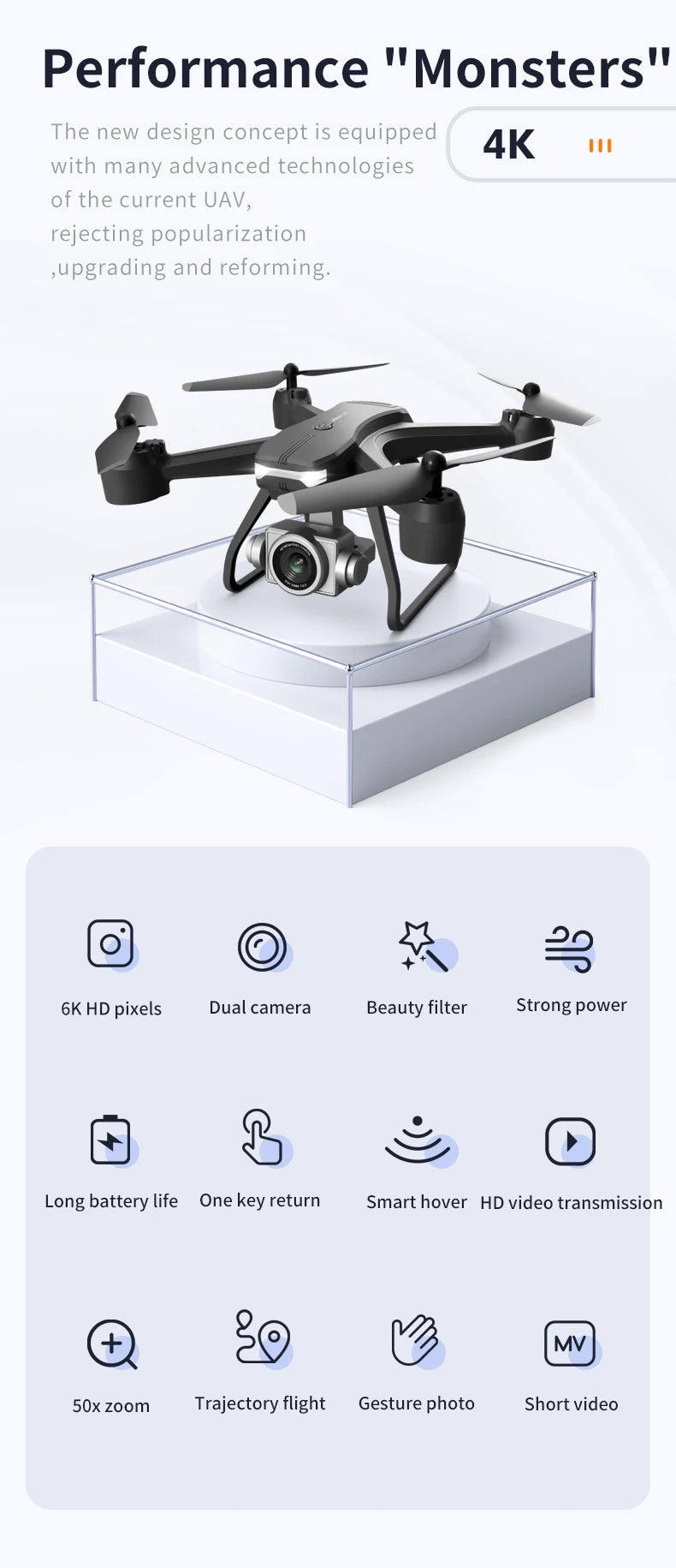 V14 Drone 4k profession HD Wide Angle Camera 1080P WiFi Fpv Drone Dual Camera Height Keep Drones Camera Helicopter Toys