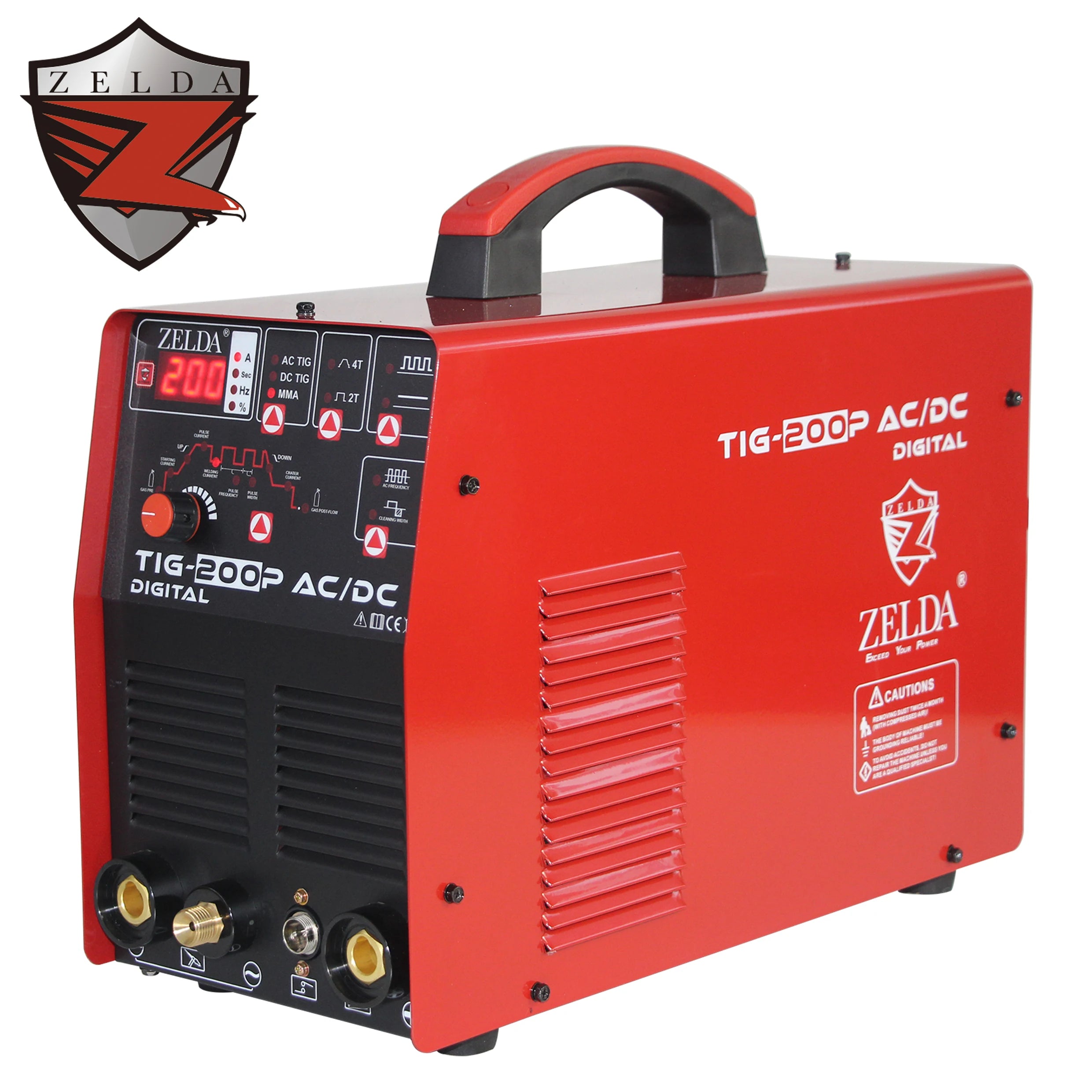 Poste a Souder Tig Ac/dc 200a  Maquina De Soldar Tig Ac Dc Soldadores Inverter