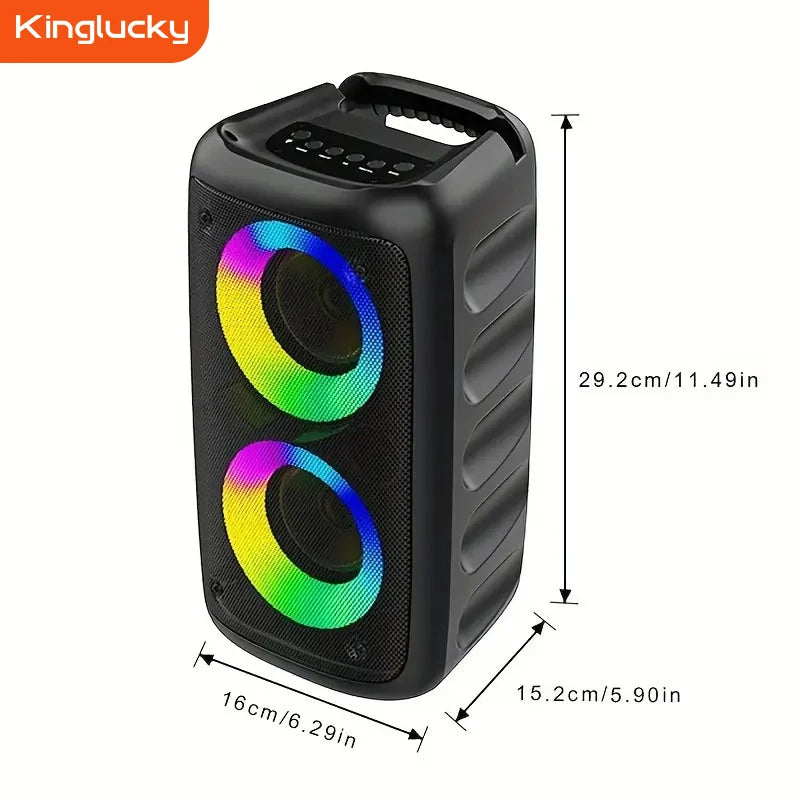 Best Selling Kinglucky BT Radio Speaker HY-3317 Wireless Speaker High Power US Local Store Home Karaoke Wireless Speaker