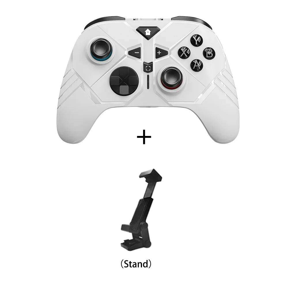 Dual Mode 2.4GHz Wireless Joystick Gamepad Game Wheel Steering Vibration Compatible Switch PC Android IOS for PS5 BT for PS5 Gam
