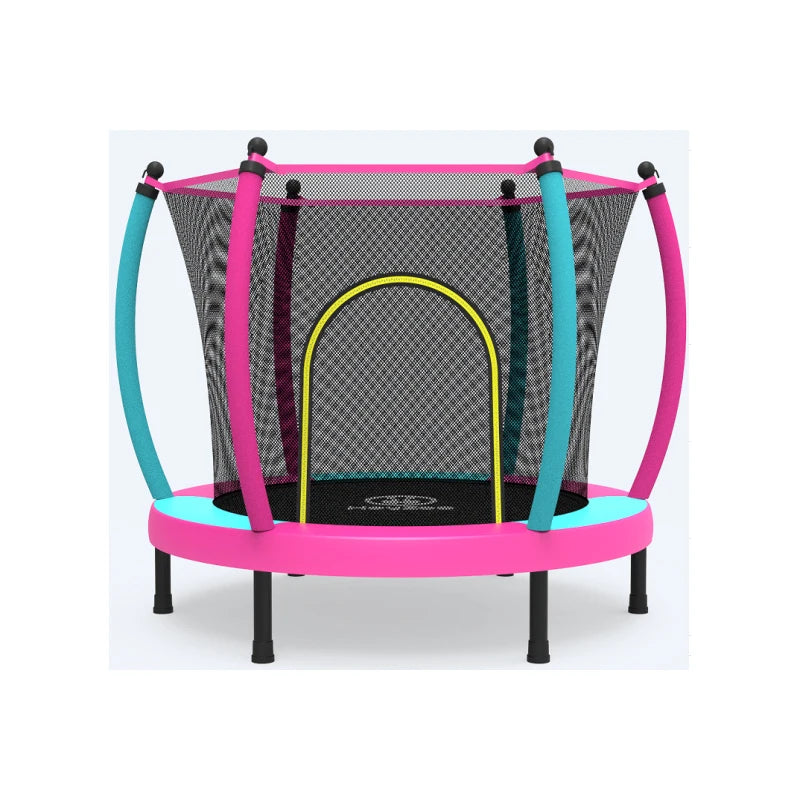 Zoshine 60-Inch Indoor Steel Fitness Trampoline Customizable Size (for Girls) Soft Home Use Toy Enclosure Net Children's Toy