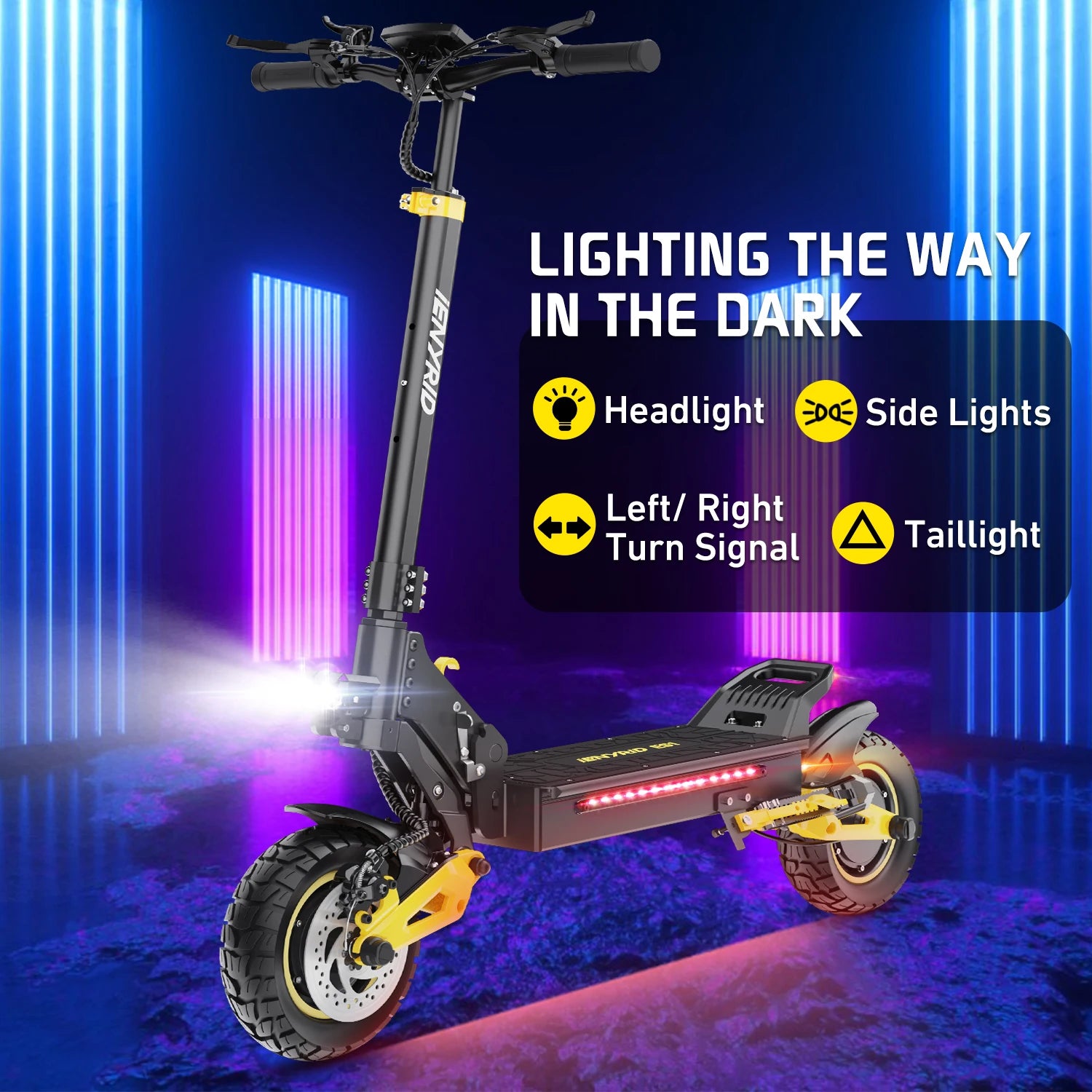 Hot Sale 2400w Electric Scooter for Adult IENYRID ES1 Electric Scooters Kick Standing up Electric Scooter
